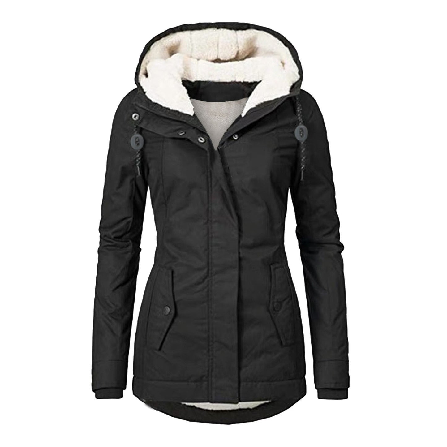 Women's Berber Fleece Cotton Veet Clothes Casual Coats