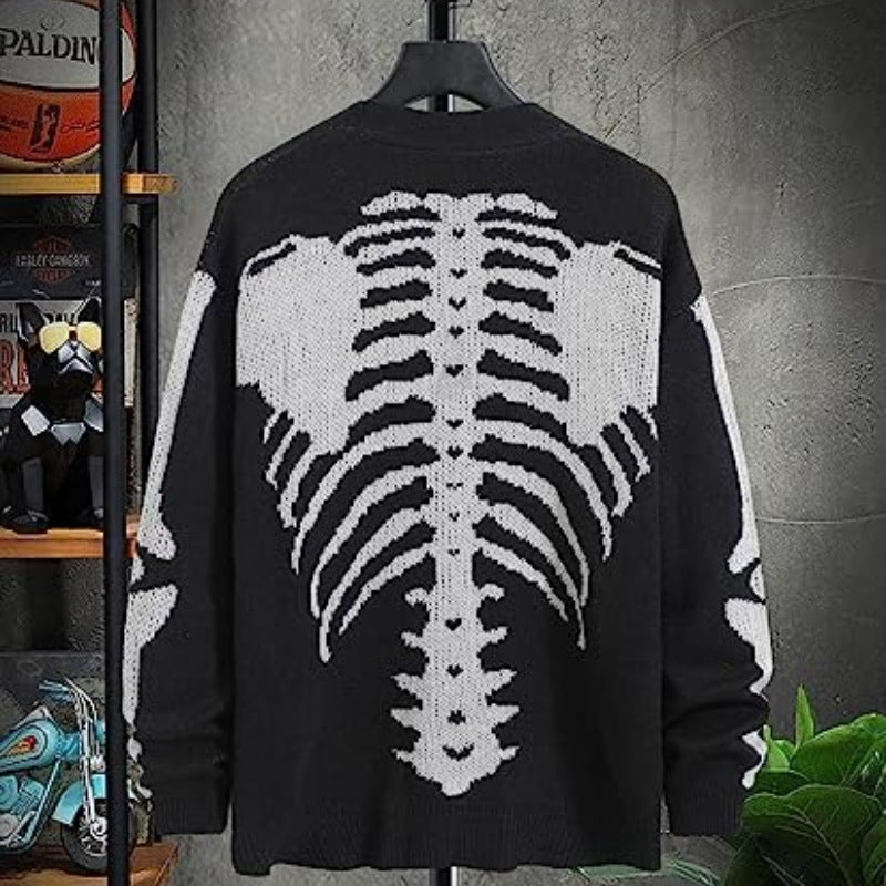 Women's & Men's & Jacquard Halloween Knitted For Sweaters