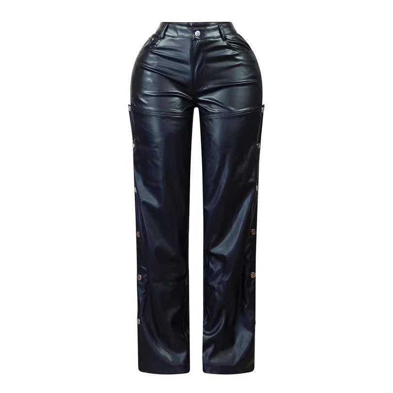 Fashion Sexy High Waist Slimming Straight Pants