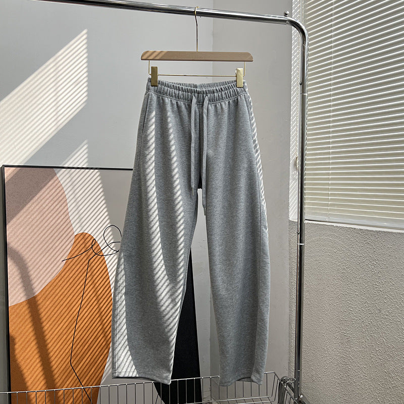 Women's Like Slimming Tall Banana Autumn Small Elastic Waist Pants