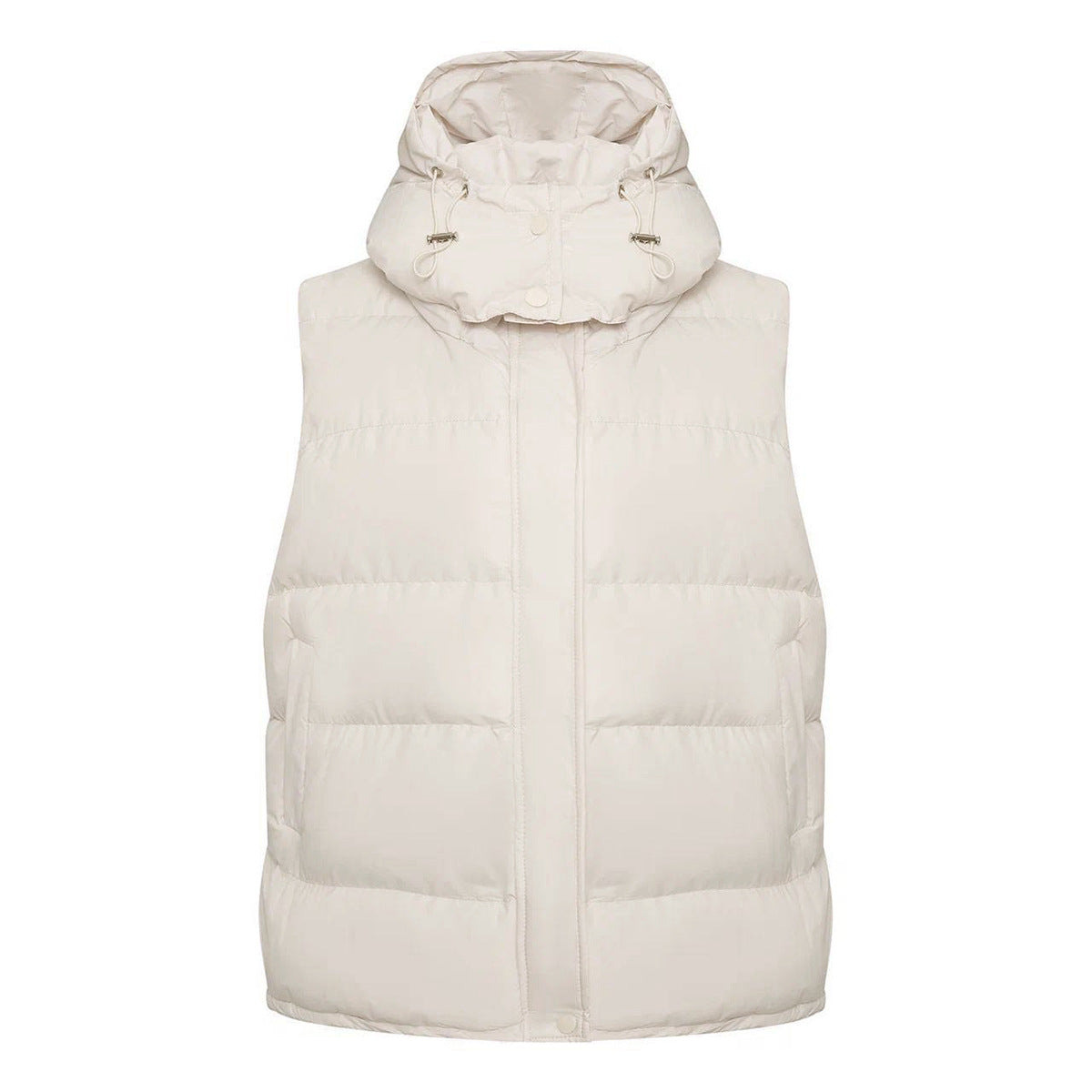 Hot Outer Wear Sleeveless Hooded Down Vests
