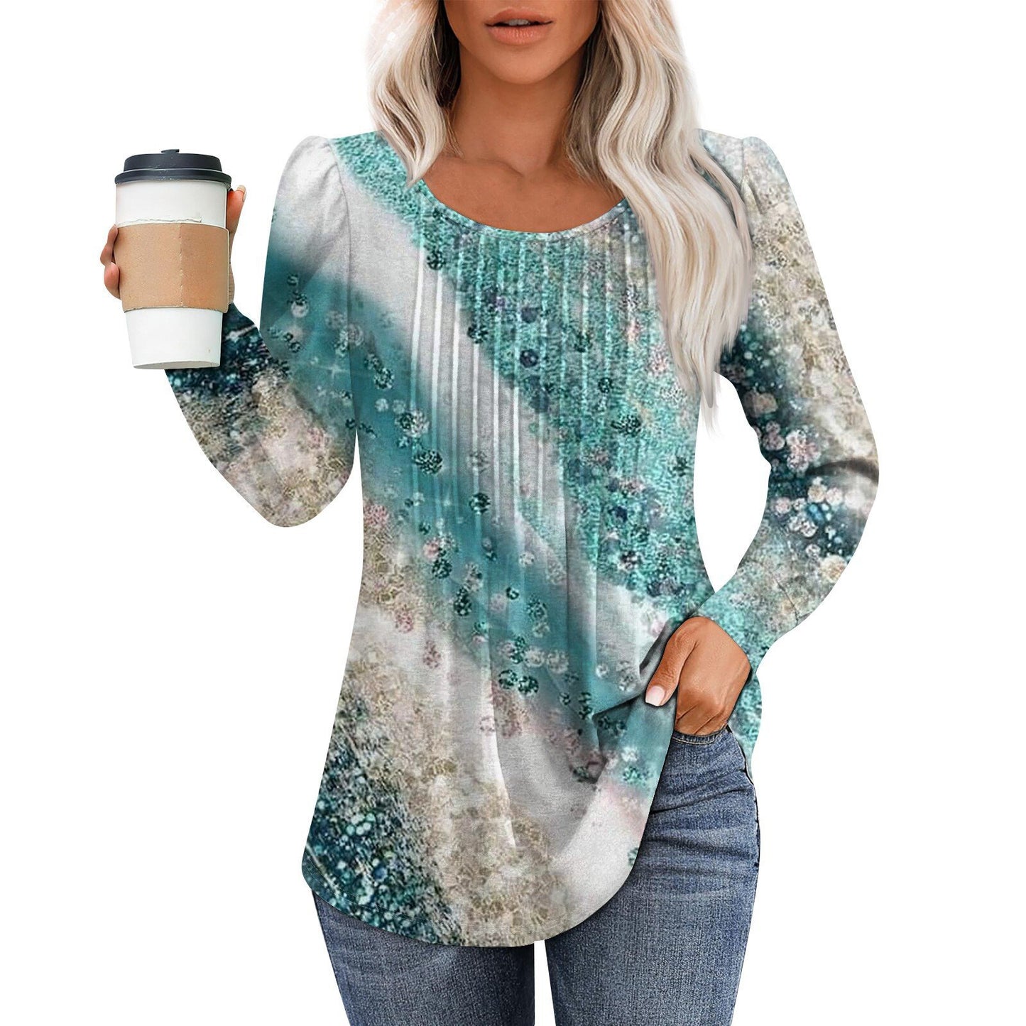 Women's Autumn Long Sleeve Shirt Fashion Casual Blouses