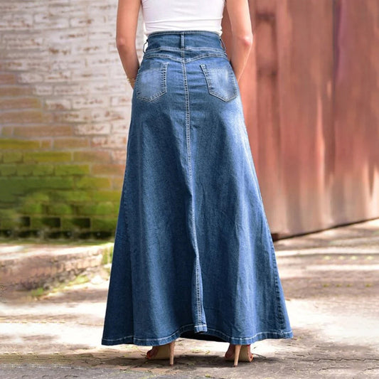 Women's Loose Fashion Overknee Casual Dress Skirts