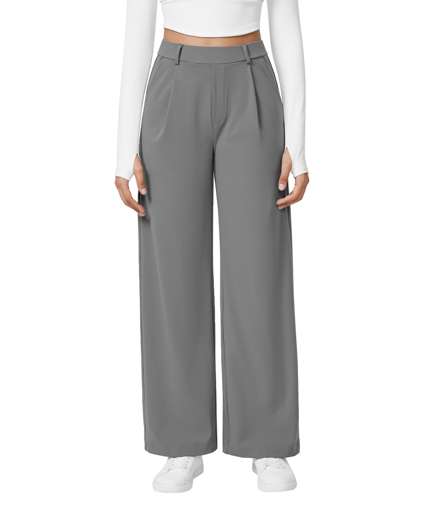 Women's Outdoor Workout Casual Yoga Trousers Straight Pants