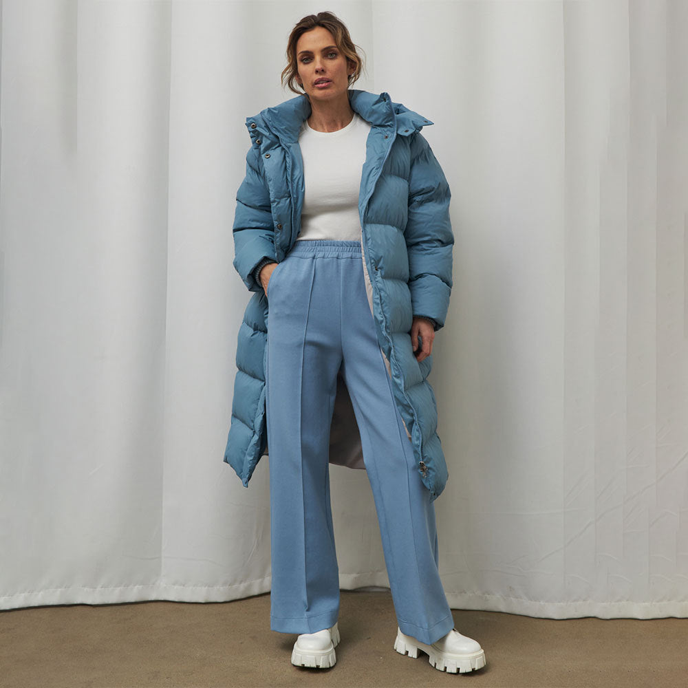 Women's Winter Thickened Long Section Down White Jackets