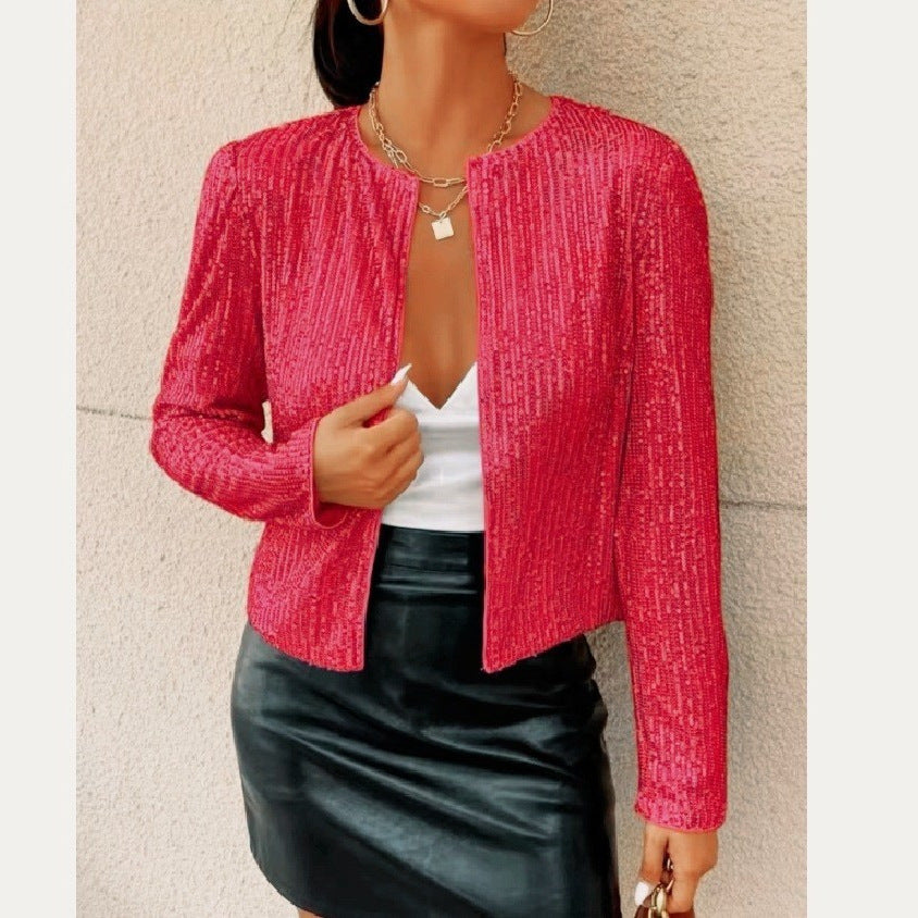 Fashion Sequin Color Matching Sequins Glitter Uniform