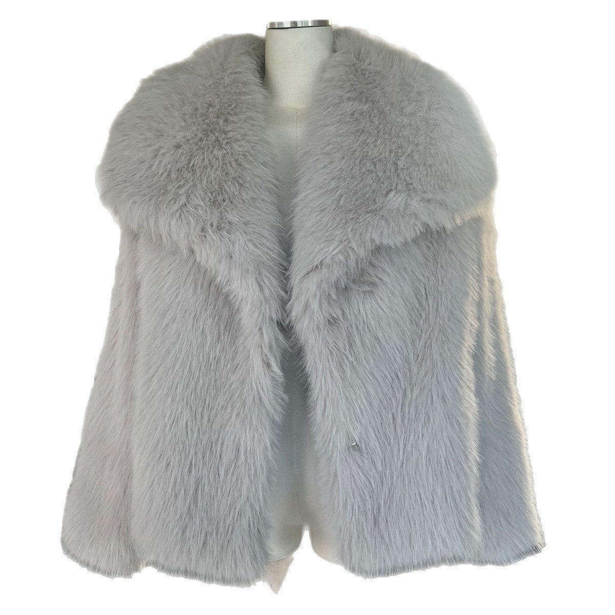 Women's Fur Large Lapel Street Shot Fluffy Coats