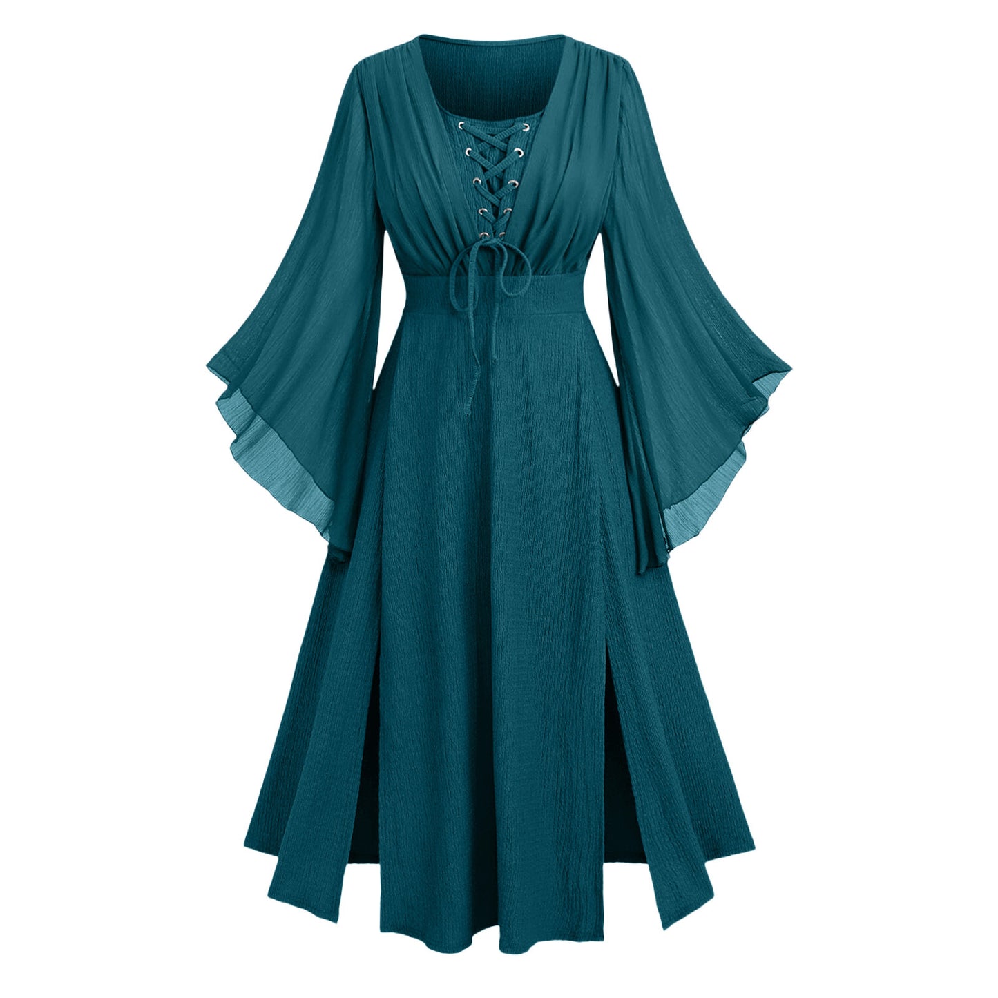 Autumn Slimming Chiffon Sleeve Mid-length Fat Dresses