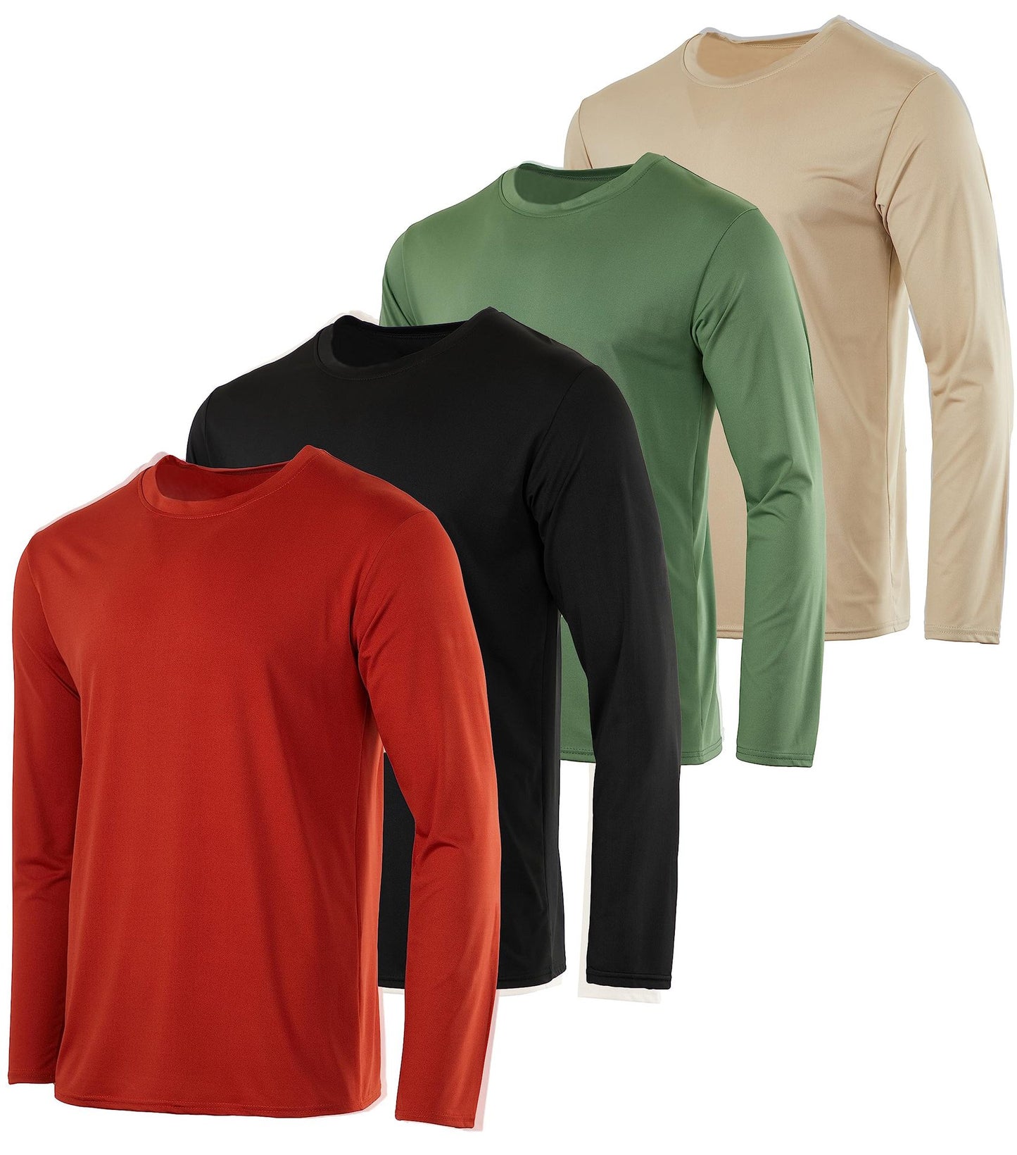 Women's Spring Digital Printing Casual Long-sleeved T-shirt Blouses