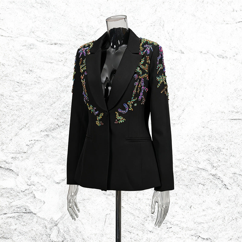 Women's Intellectual Elegant Style Slim Fit Slimming Blazers