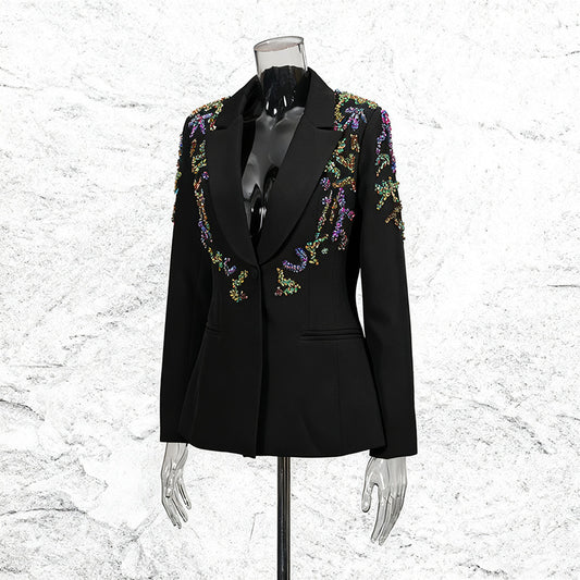 Women's Intellectual Elegant Style Slim Fit Slimming Blazers