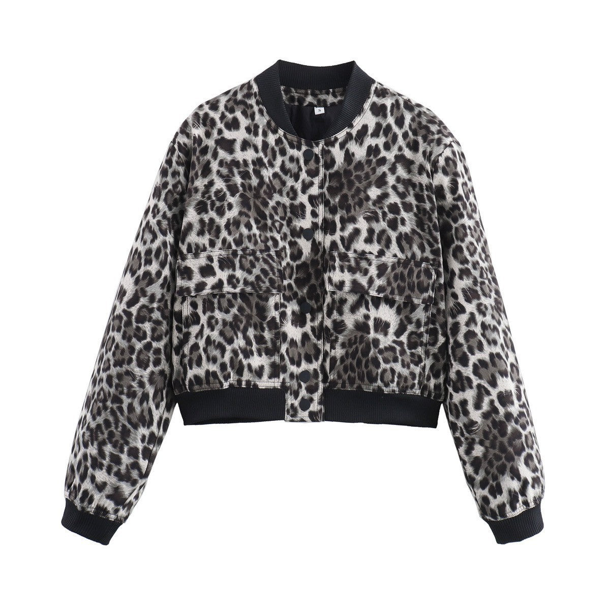 Women's Comfortable Spring Large Pocket Bomber Jackets