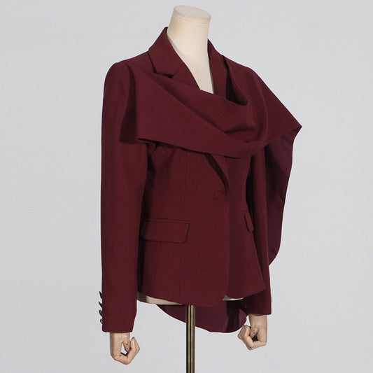 Women's Fashion Personalized Autumn Trendy Style Stitching Blazers