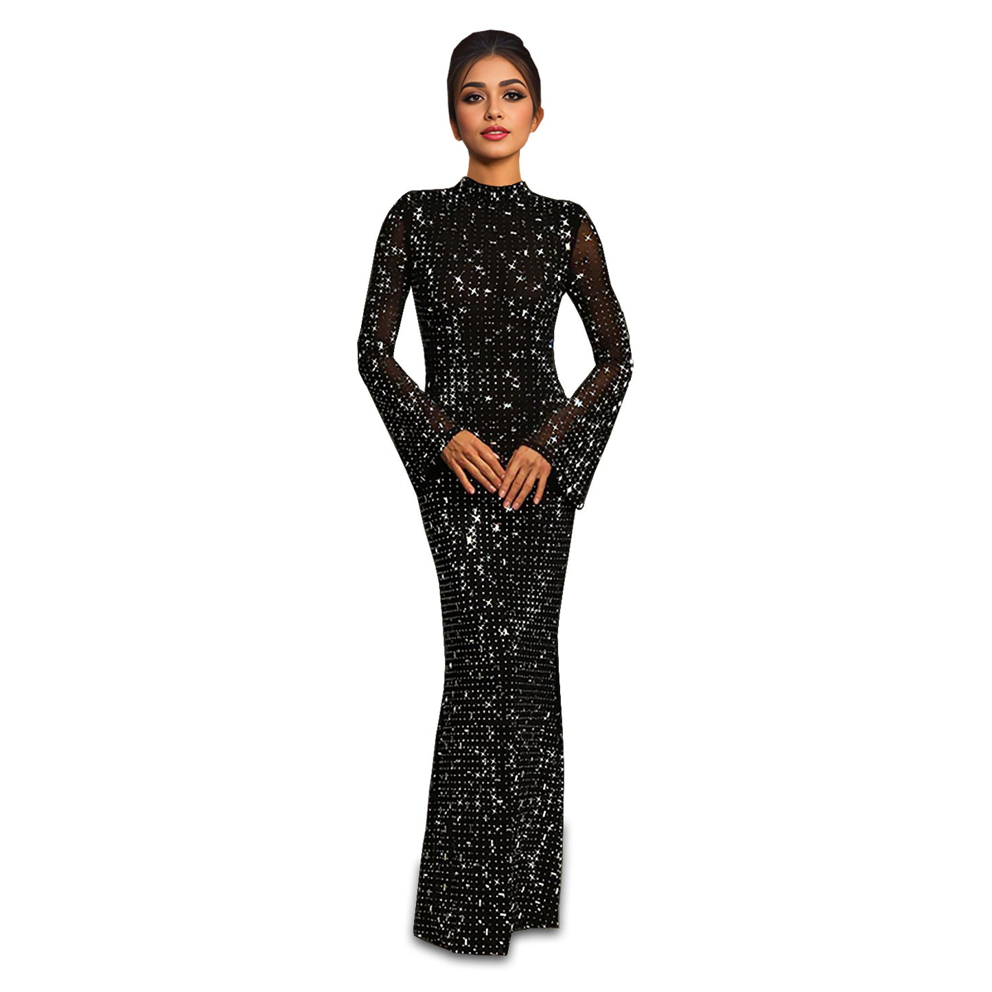 Women's Wear Slim Fit Sexy Long Sleeve Dresses