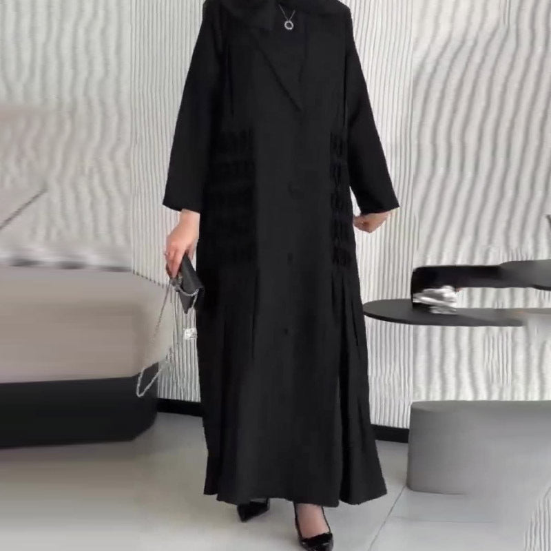 Women's Designer Model French Style Comfortable Mid-length Temperament Coats