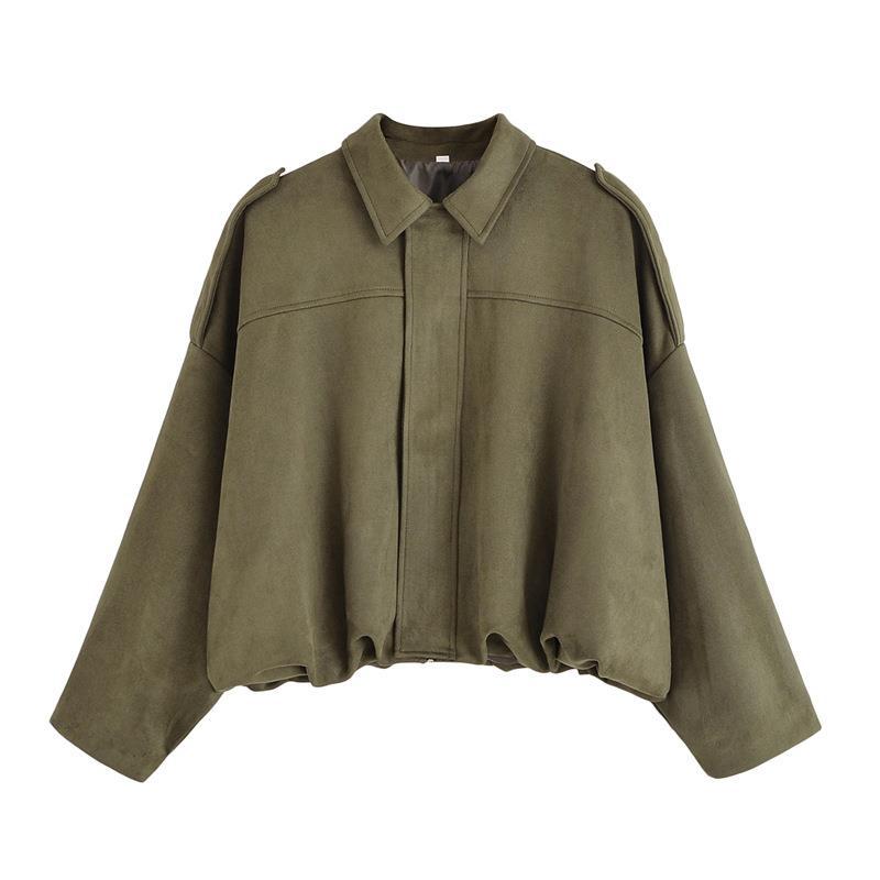 Women's Long Sleeve Loose Casual Autumn Design Jackets