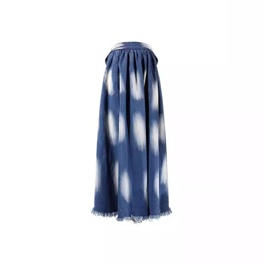 Women's Wear Fringed Hem Tie Waist Head Design Skirts