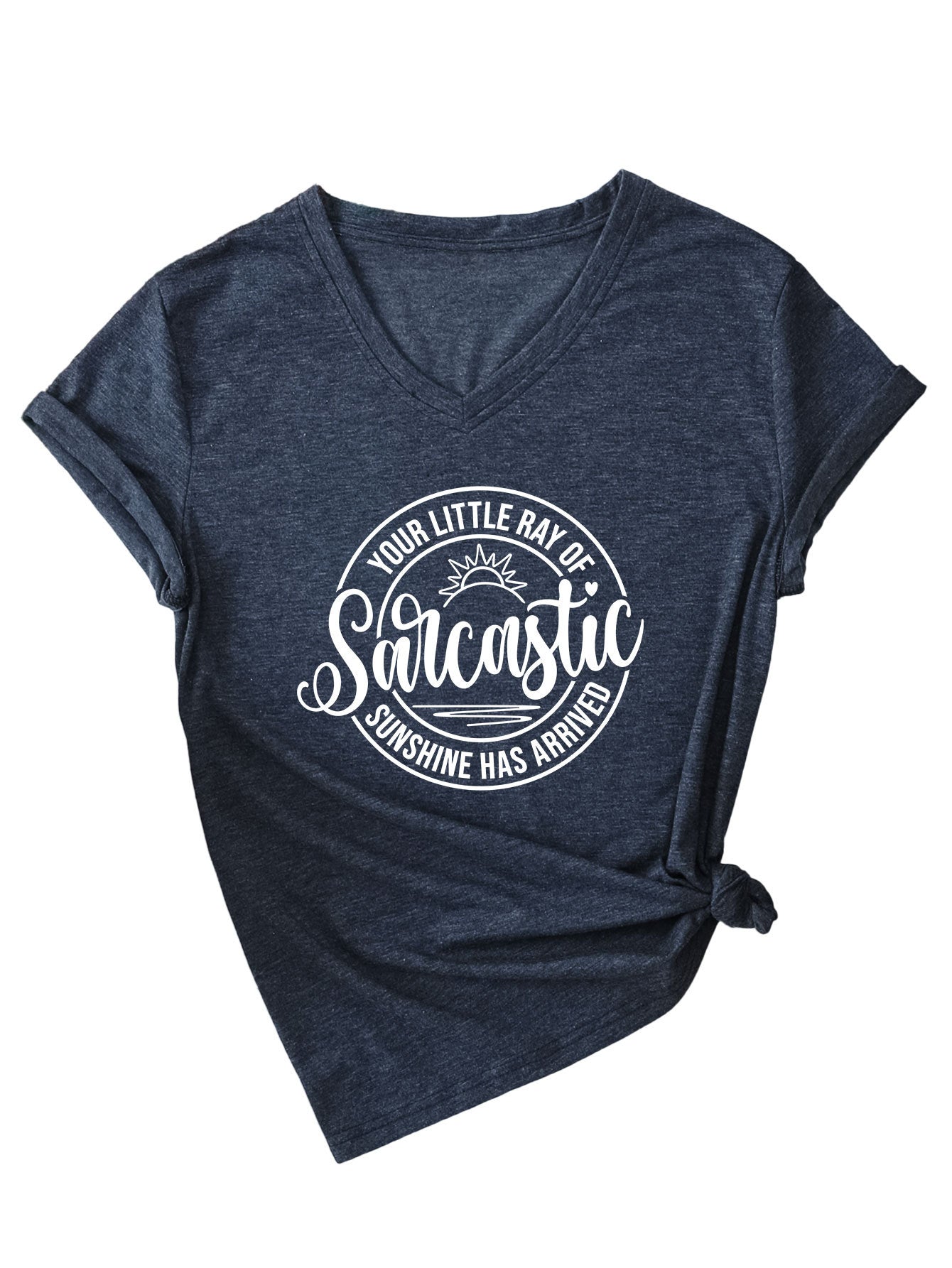 Women's Beautiful Casual Short-sleeved Fashion T-shirt Blouses
