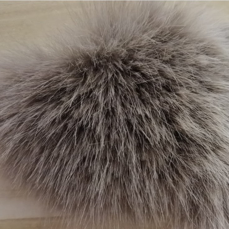 Women's Fur Imitation Fox Faux Mid-length Stitching Coats