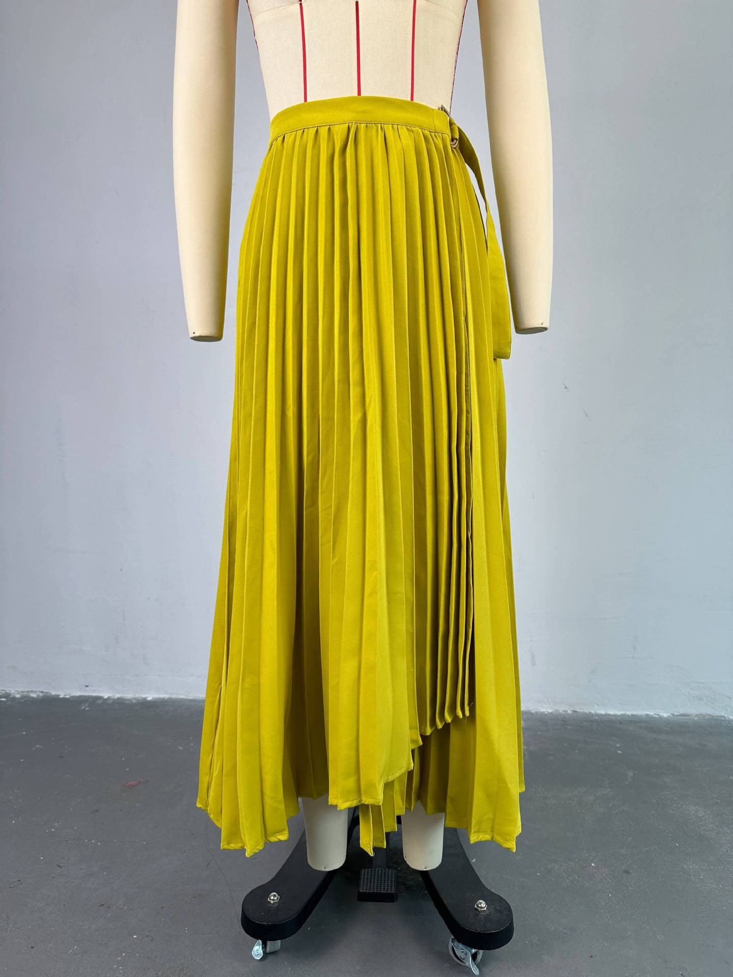 Women's Summer High Waist Slimming Irregular Mid-length Skirts
