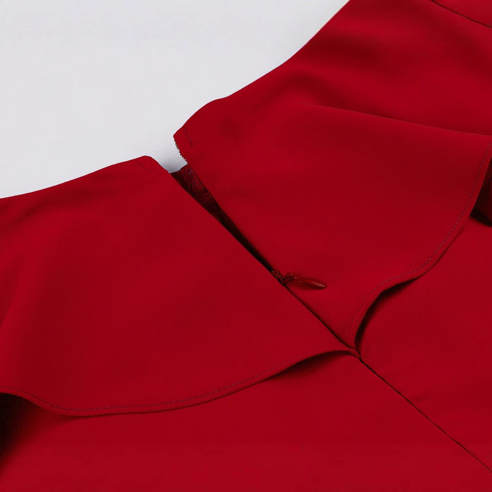 Women's Engagement Toast Dress French Fashion Large Dresses