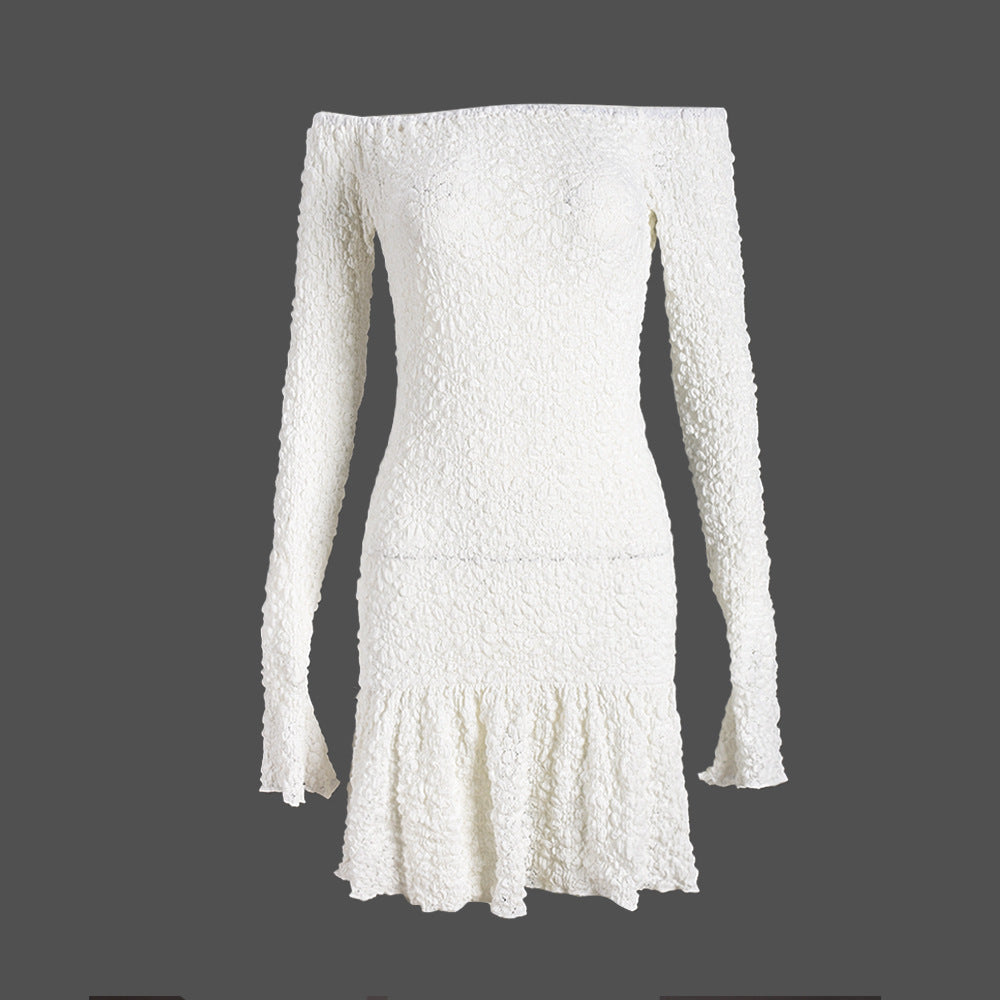 Women's Elastic Soft Three-dimensional Fabric Wrapped Chest Dresses