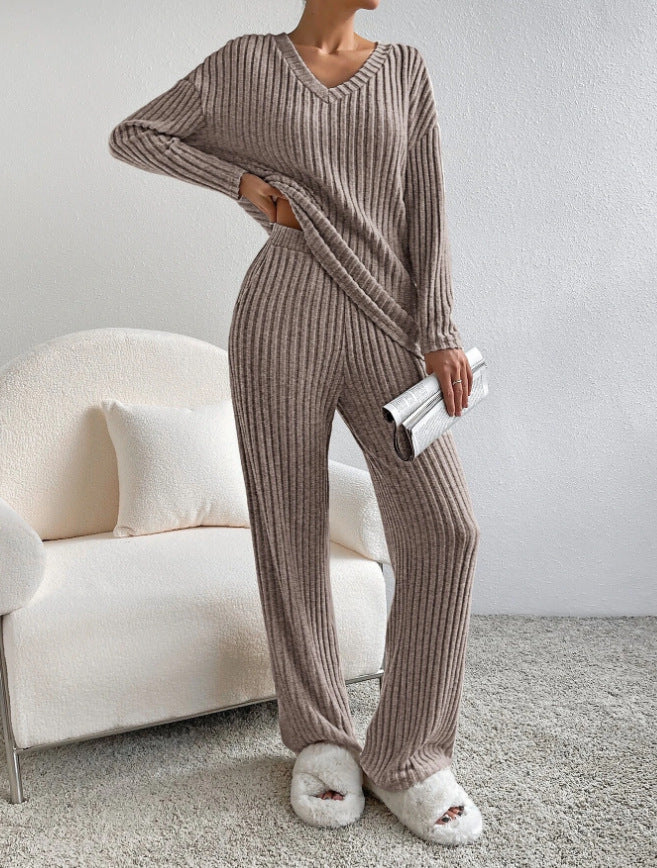 Women's Two-piece Autumn Fashion Casual Straight Loose Suits