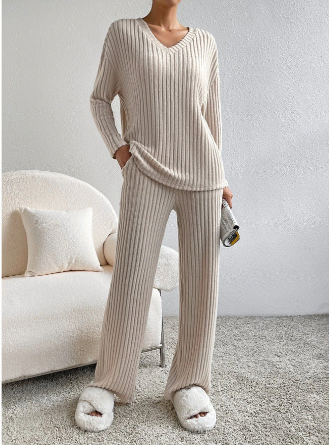 Women's Two-piece Autumn Fashion Casual Straight Loose Suits