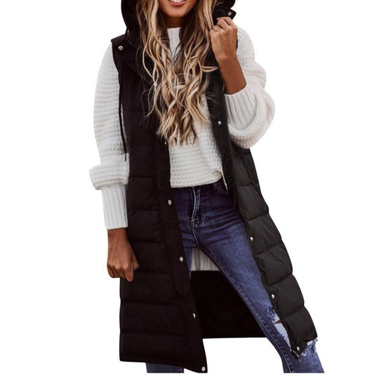 Women's Casual Elegant Light Quilted Cotton Mid-length Coats