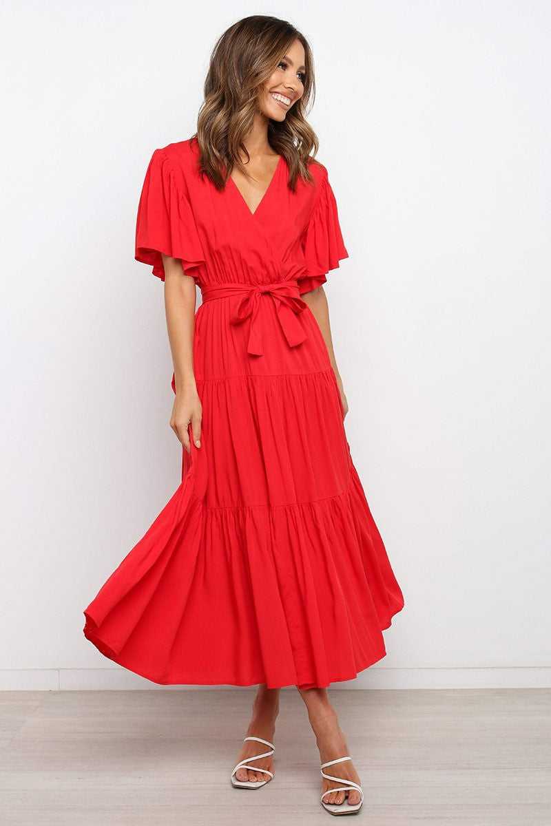 Women's One-piece Dress For Long Large Swing Dresses