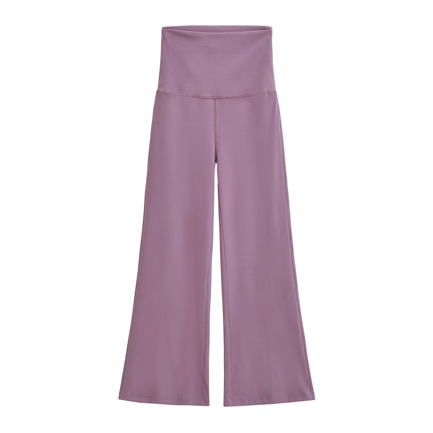Women's Foldable Waist Of Trousers Knitted Culottes Pants