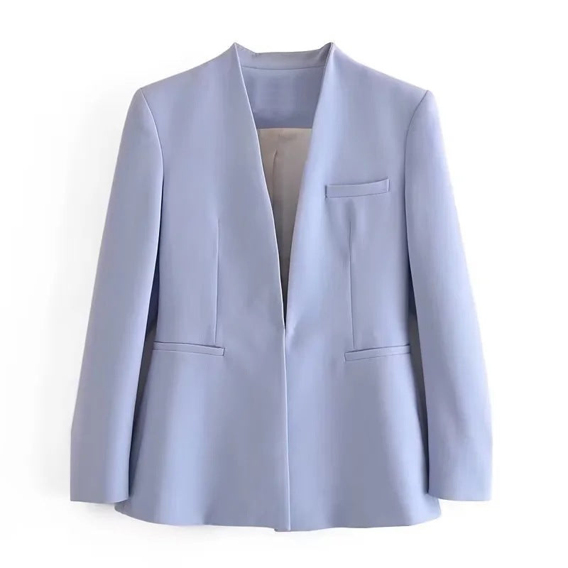 Women's European Spring With Belt Pure White Pants