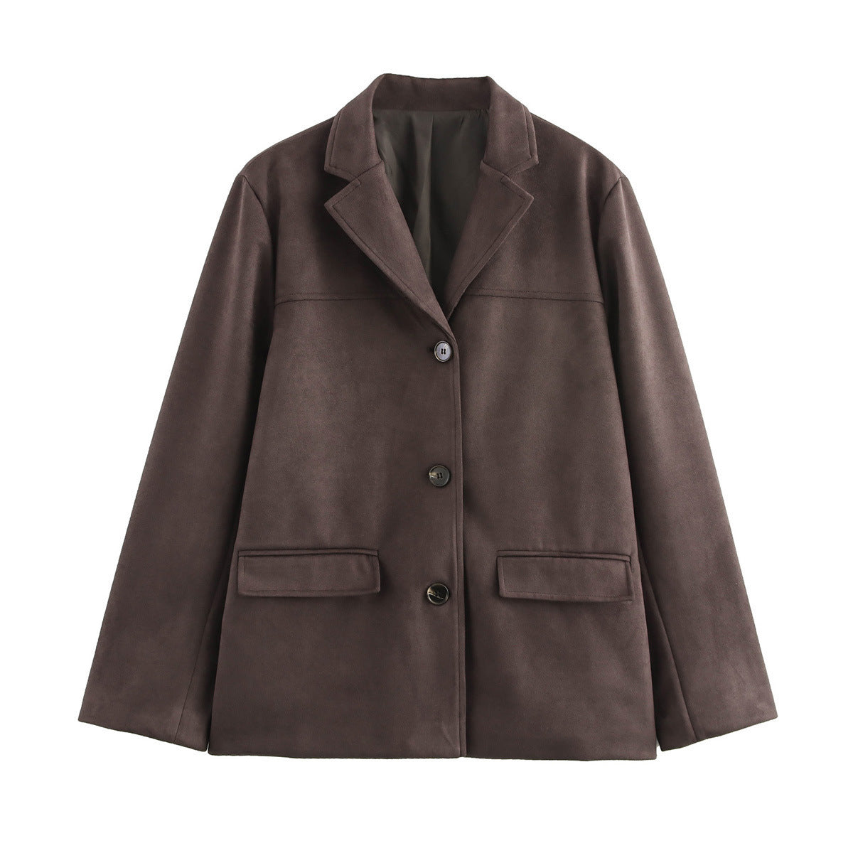 Women's Comfortable Classic Street Fashion Single-breasted Blazers