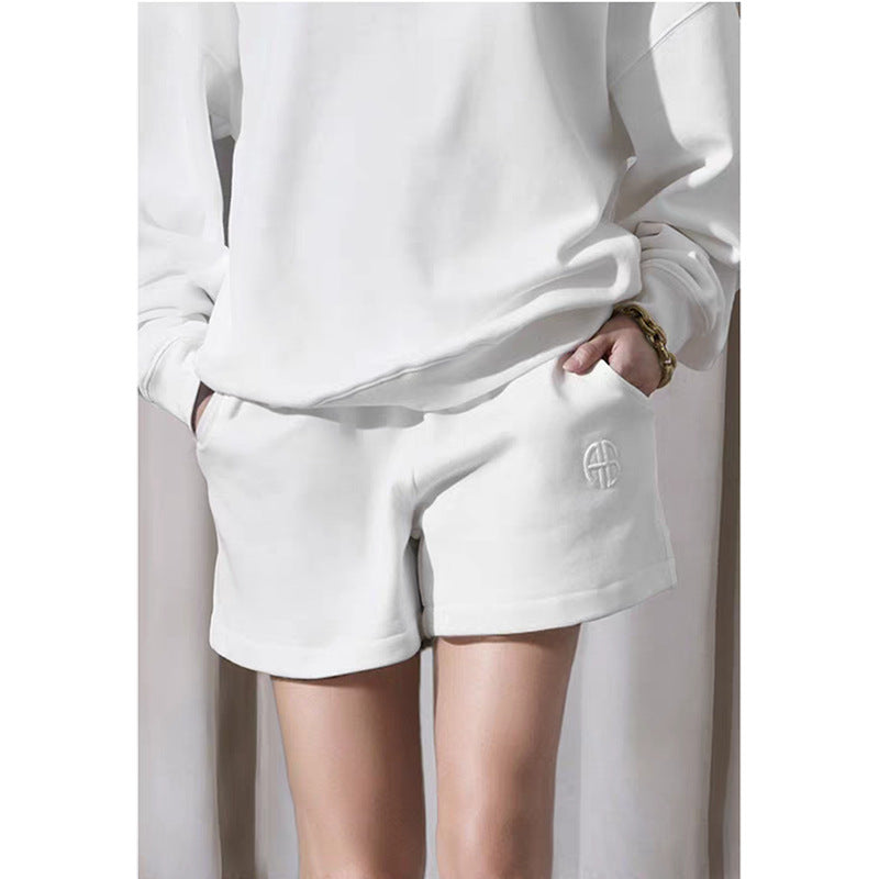 Women's Early Autumn North American Niche Classic Letter Embroidered Sweaters