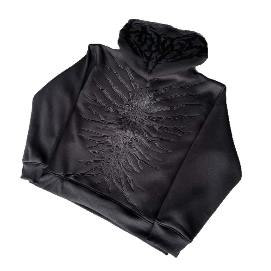 Women's & Men's & Street Retro Hip Hop Embroidery Personality Sweaters