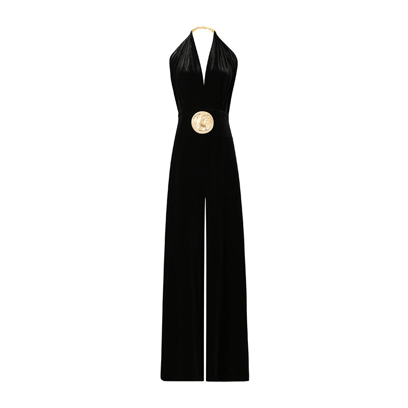 Women's Adult Lady Like Woman Style Halter Pants