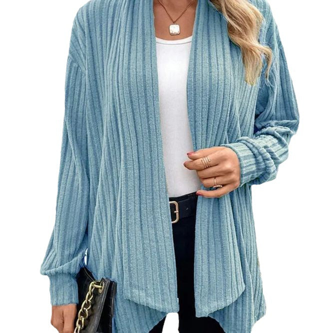 Women's Long Sleeve Solid Color Loose Jackets