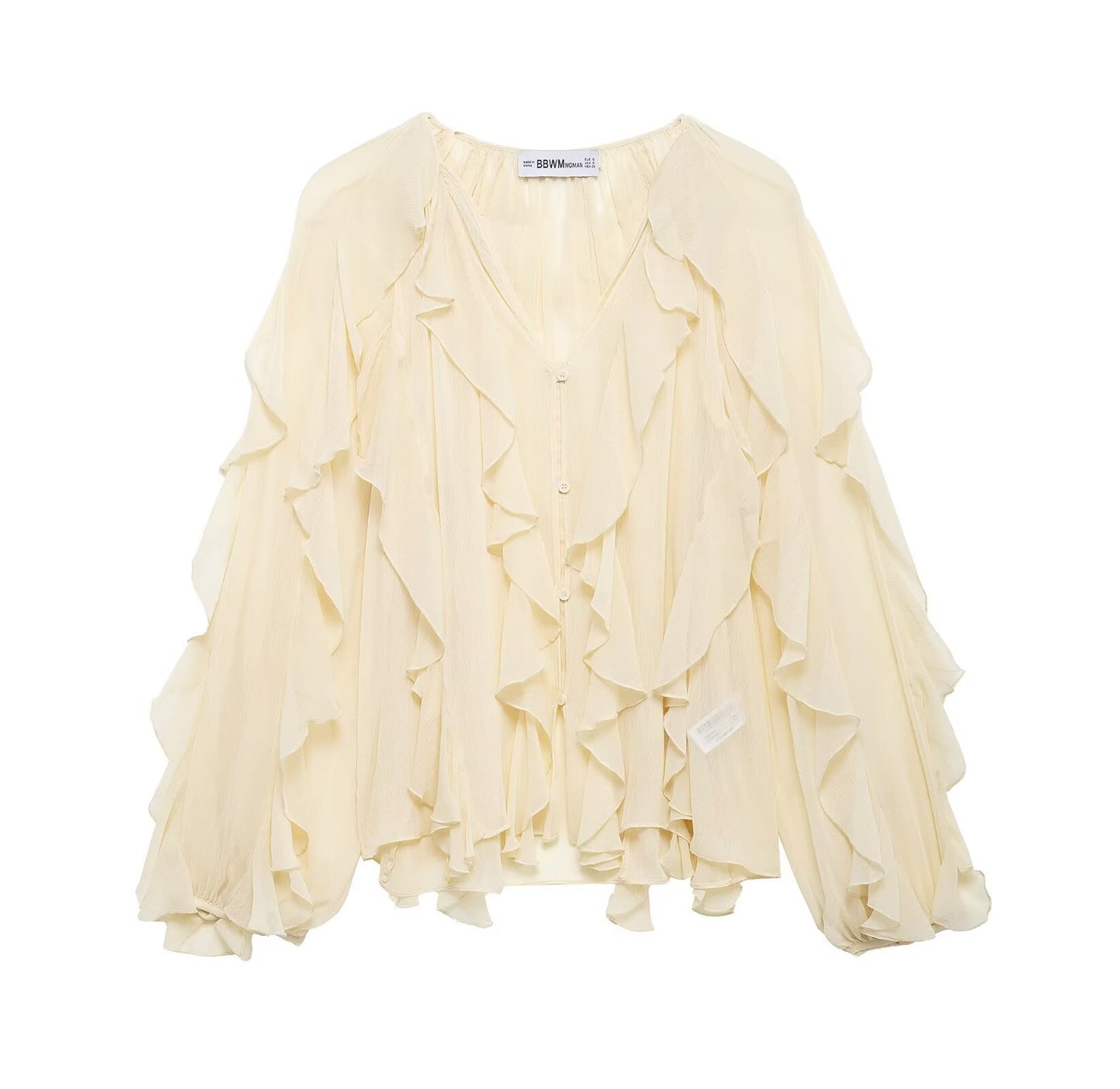 Women's Spring Street Fashion Personality Laminated Decoration Clothing