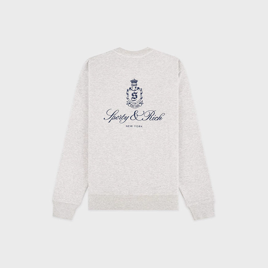 Women's Winter North American Niche Letters Crown Sweaters