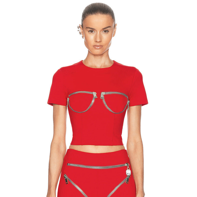 Summer Trendy Slim Fit Sleeve Fashion Blouses