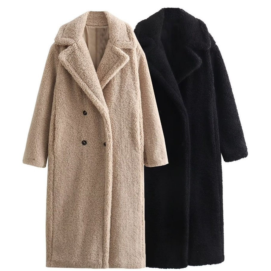 Women's Classy Fashion Street Fleece Warm Coats
