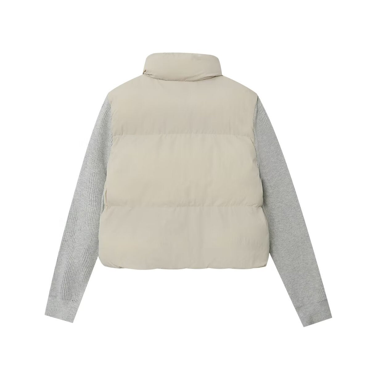 Women's Autumn Stand Collar Long Sleeve Stitching Jackets