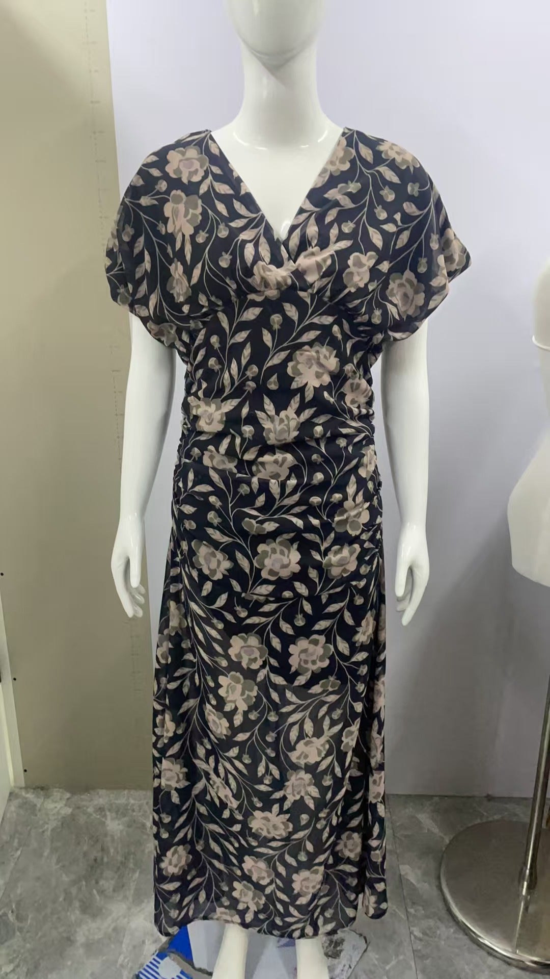 Women's Creative Summer Collar Printed Dress Dresses