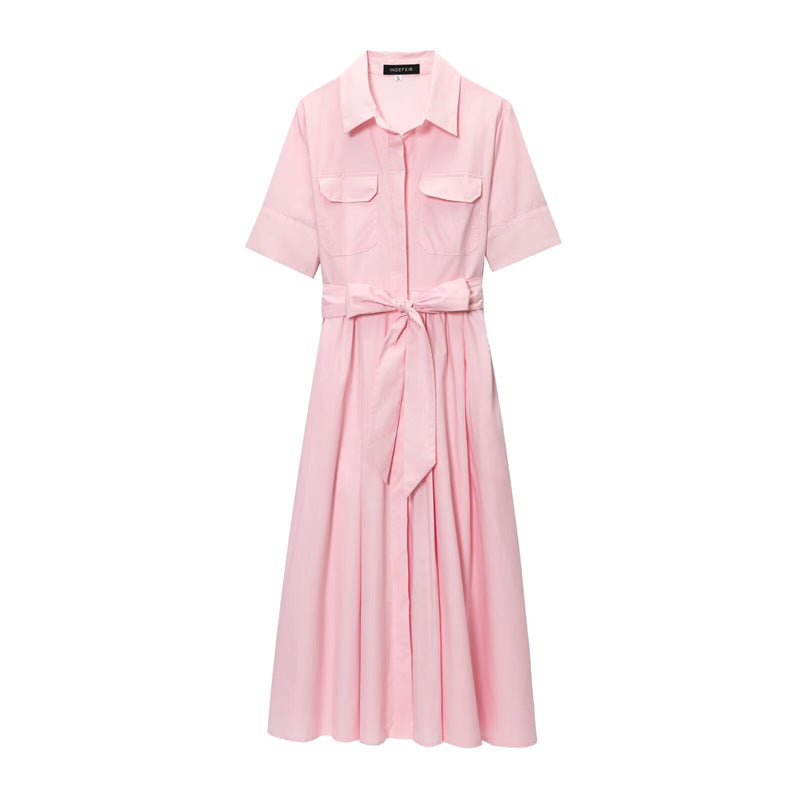 Women's Sense Niche Slim Fit Slimming Casual Dresses