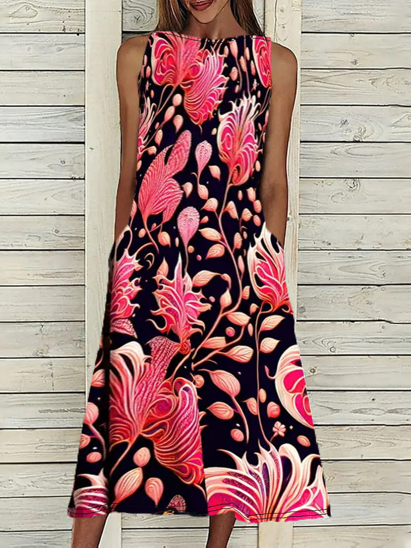 Women's Beautiful Innovative Printed Elegant Dress Dresses