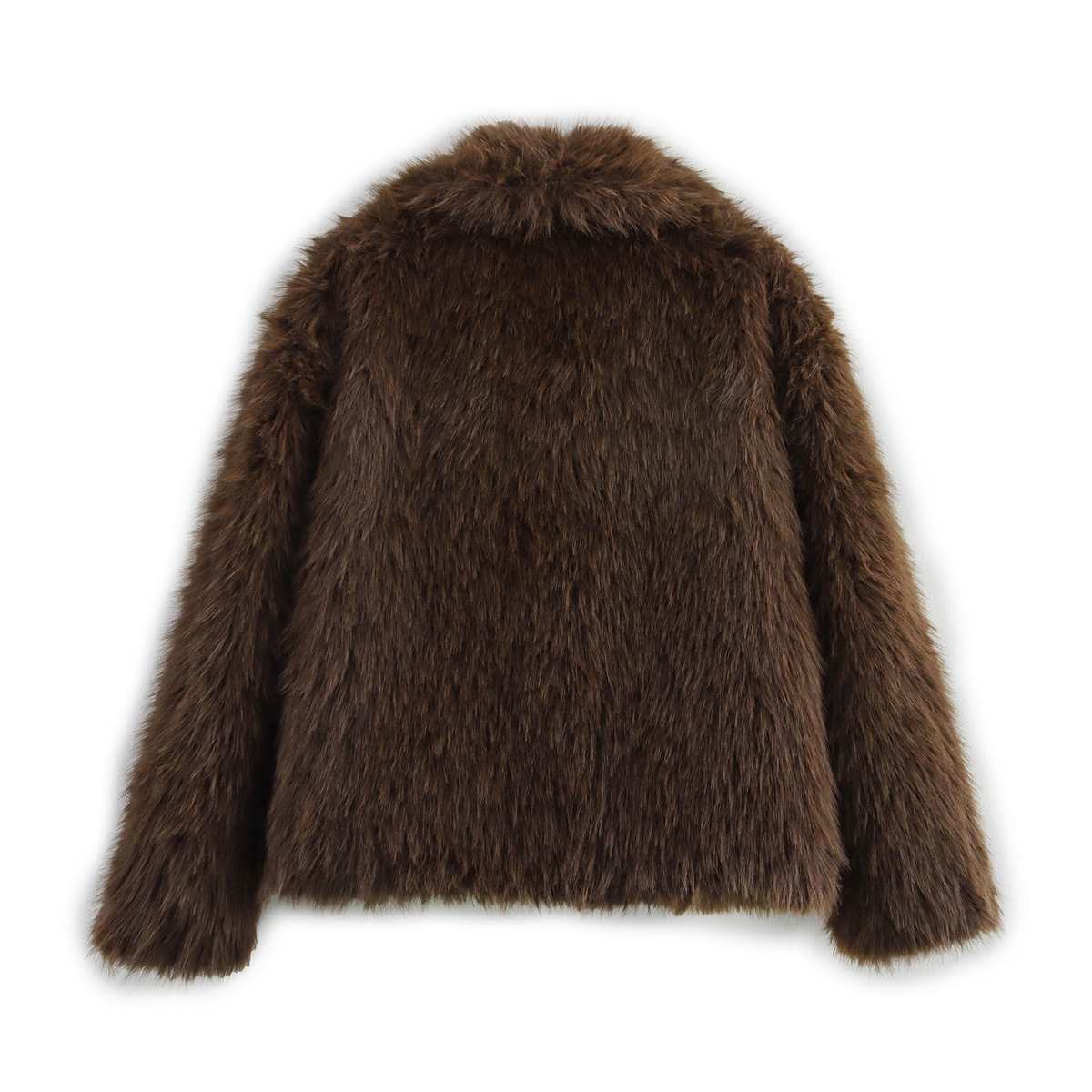Women's Winter Artificial Fur Street Fashion Grass Jackets