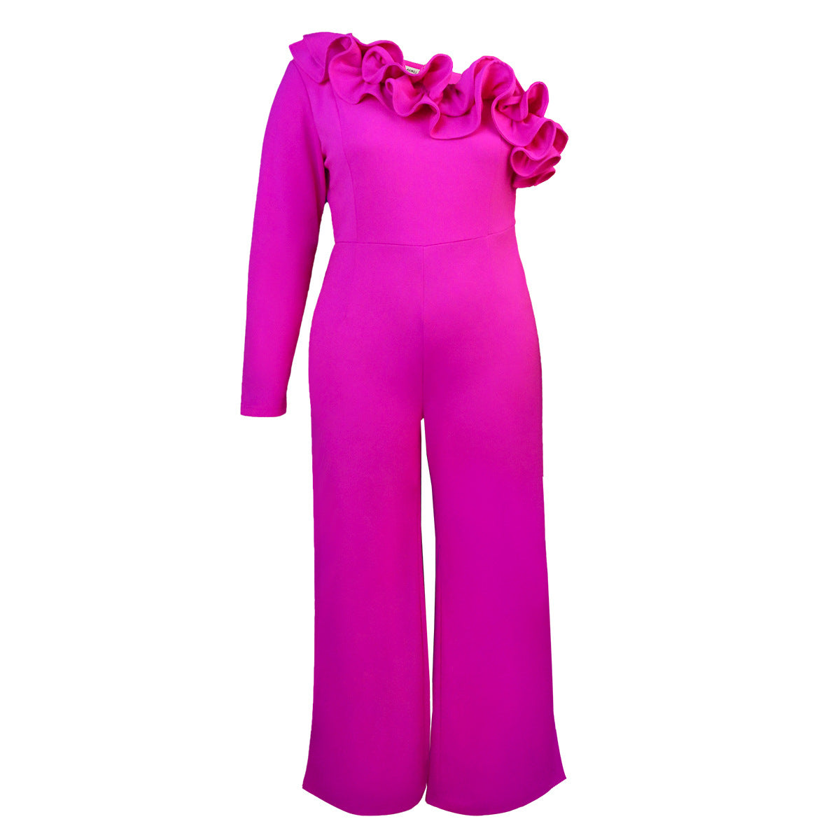Wooden Ear Commute Style High Waist Jumpsuits