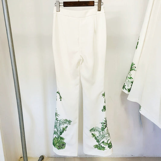 Innovative Unique Fashion Bead Crystals Sequins Pants