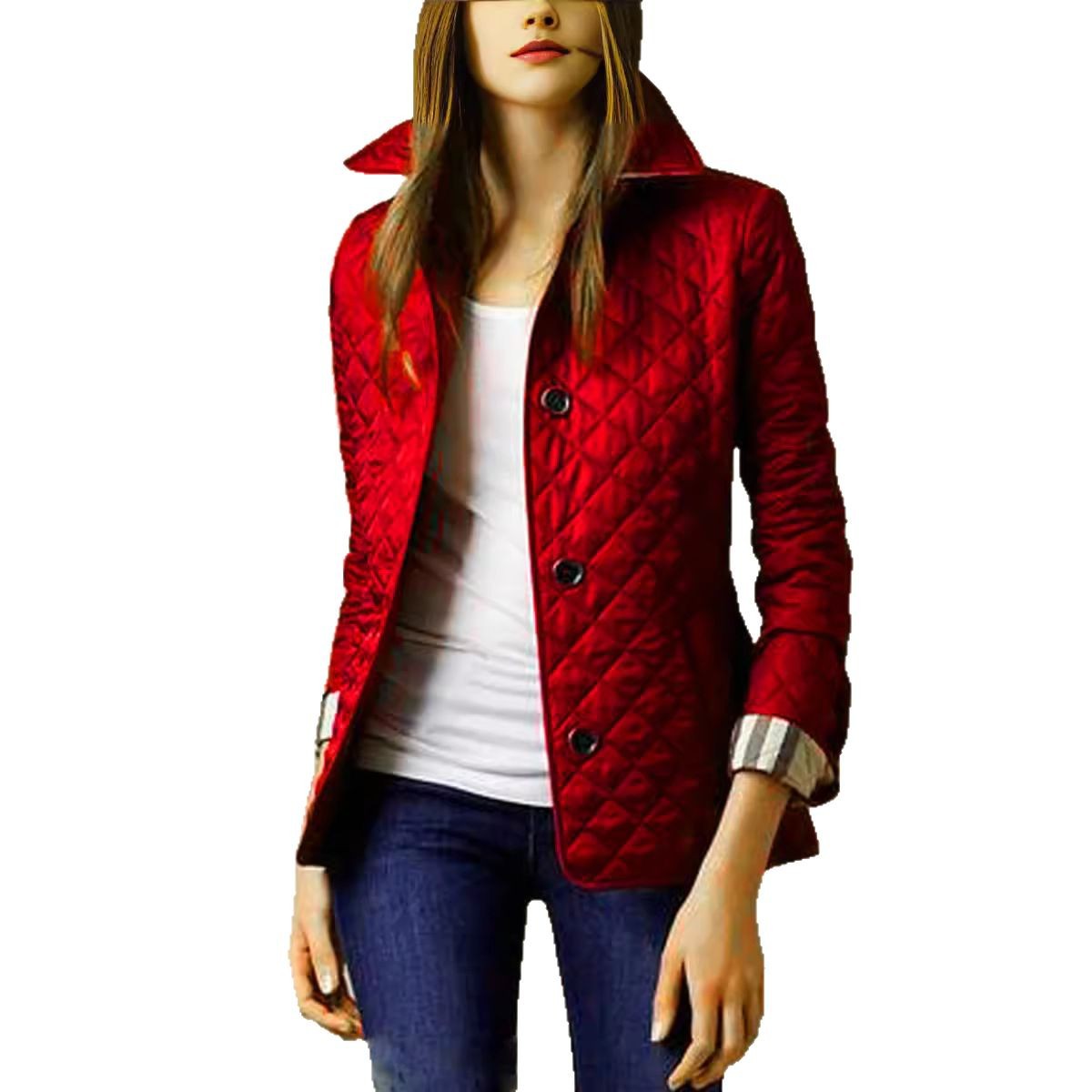 Temperament Lapel Single Breasted Slim Fit Coats