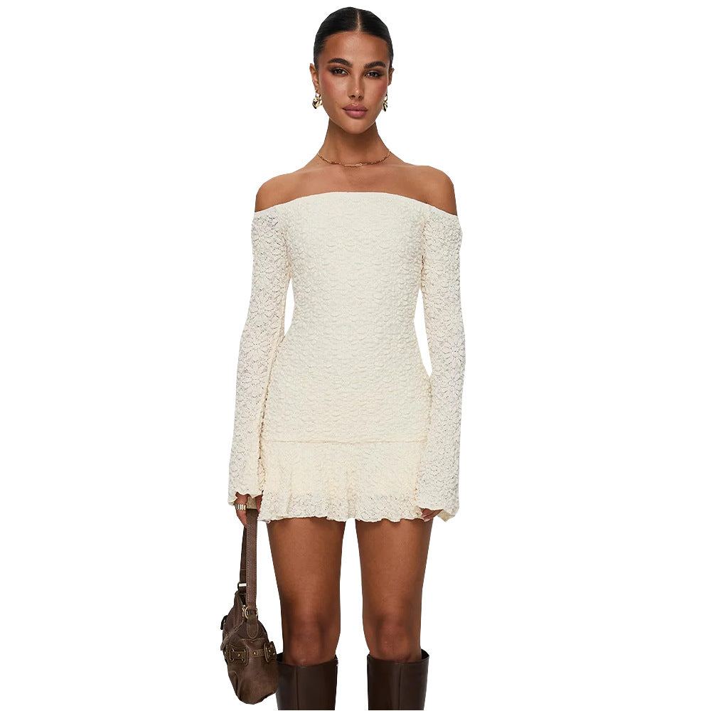 Women's Elastic Soft Three-dimensional Fabric Wrapped Chest Dresses
